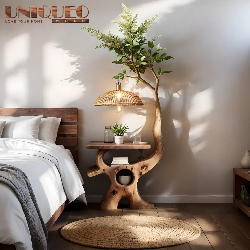 Tree Bedside Table: Unique, Convenient & Sophisticated Design for the Bedroom