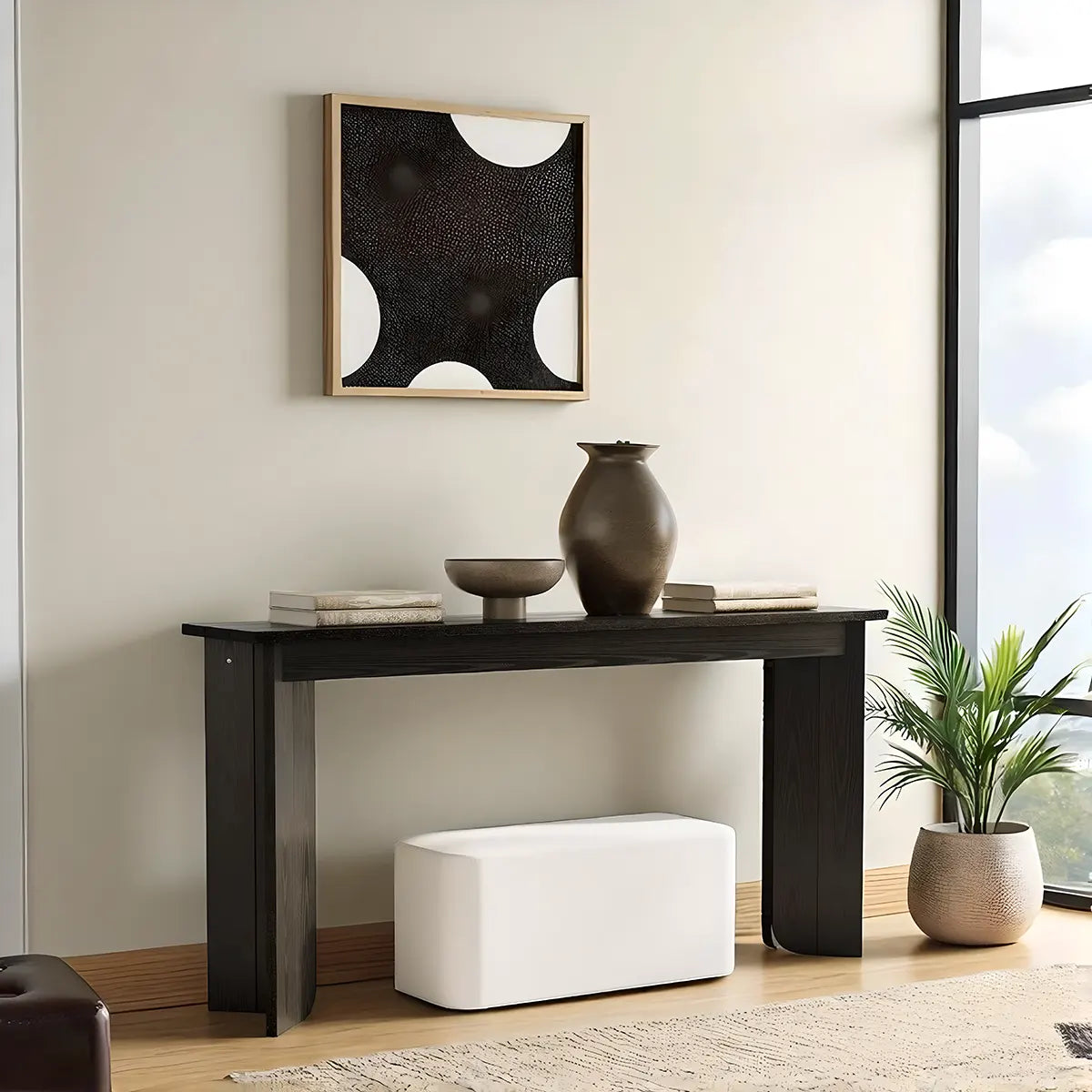 70.9″ Extra Long Console Table – Sofa Back Design, Multi-Color, Industrial Style