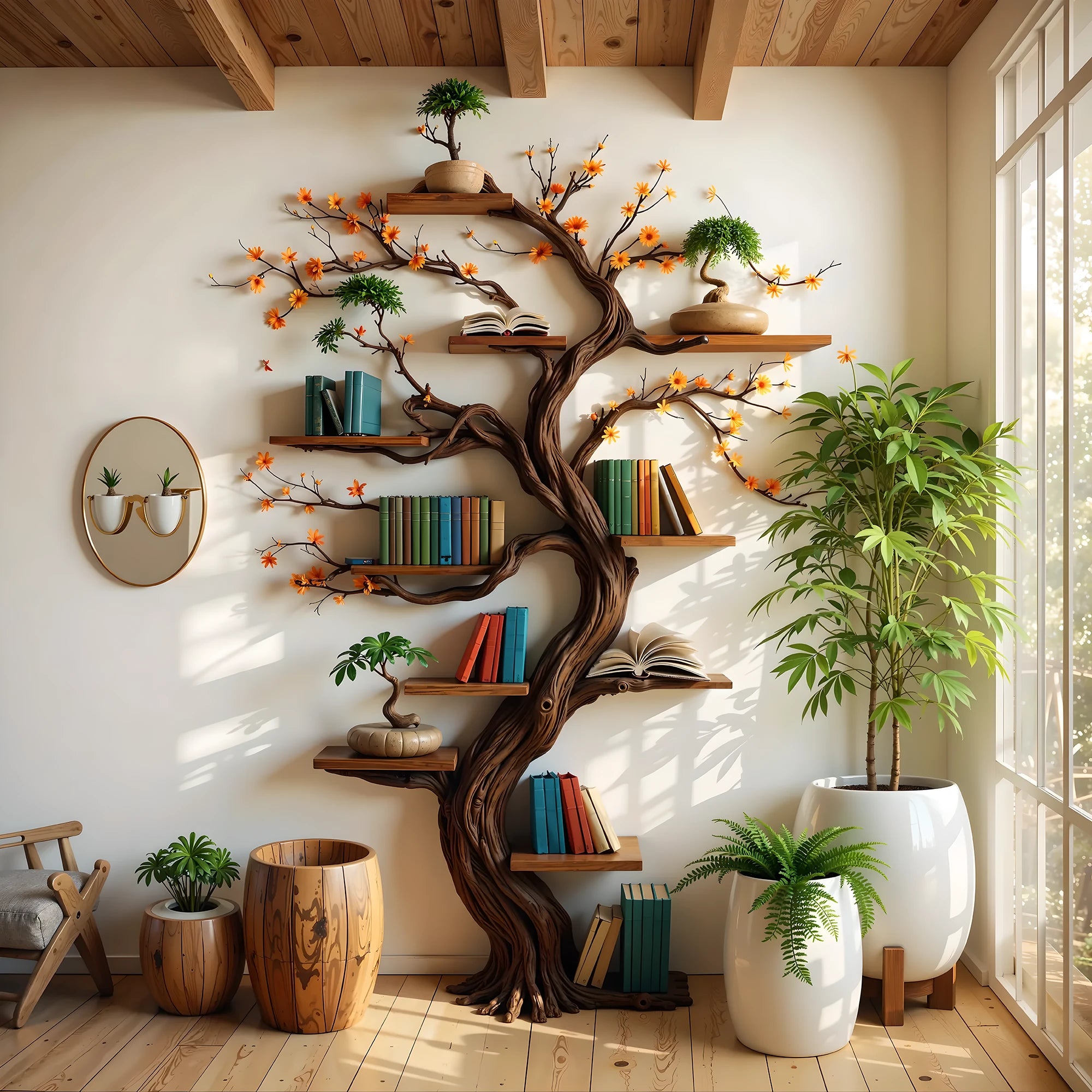 Book Tree Shelf – Organize Your Collection with Style