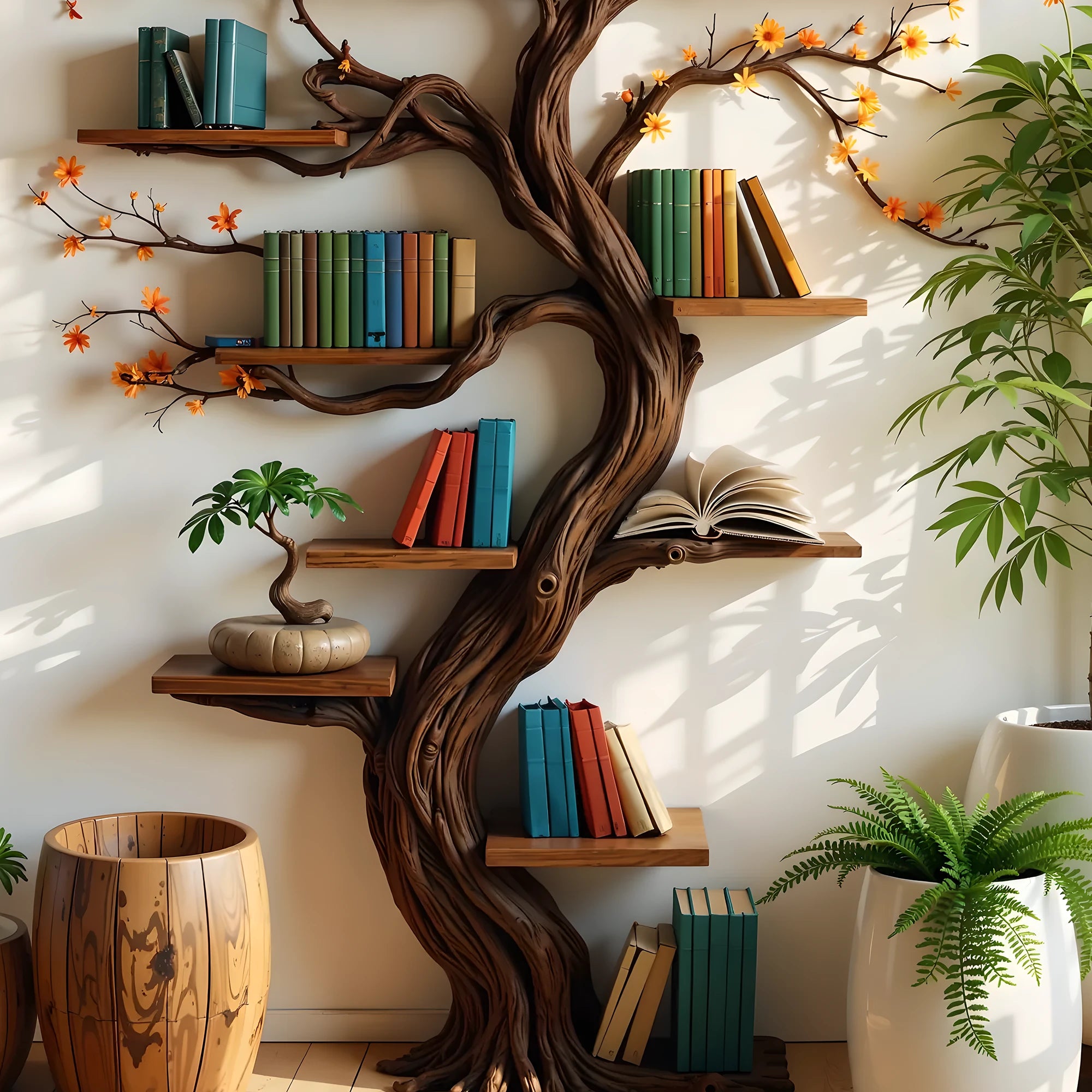 Book Tree Shelf – Organize Your Collection with Style