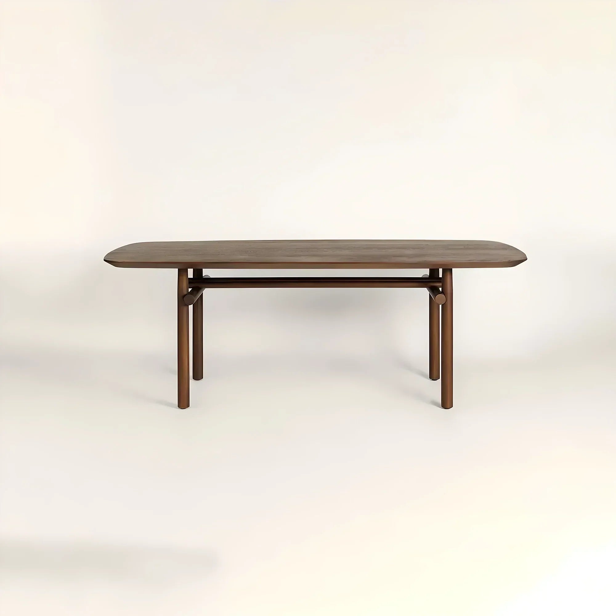 Steekla dining table comfortably seats 6-8 people