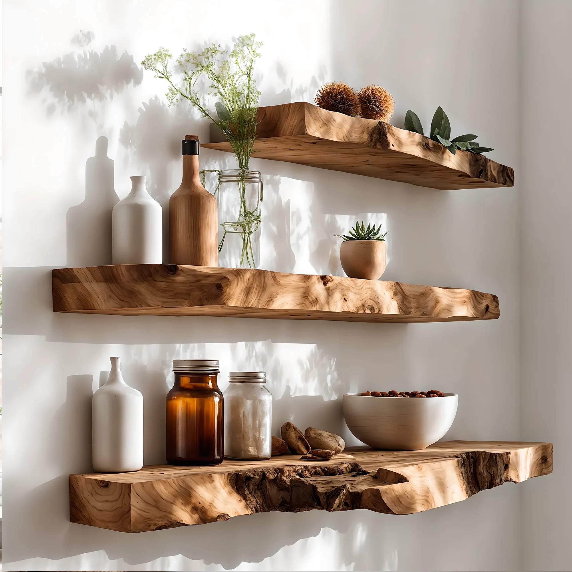 Corner shelf living next to wall rustic floating shelf living next to housewarming gift decorations 