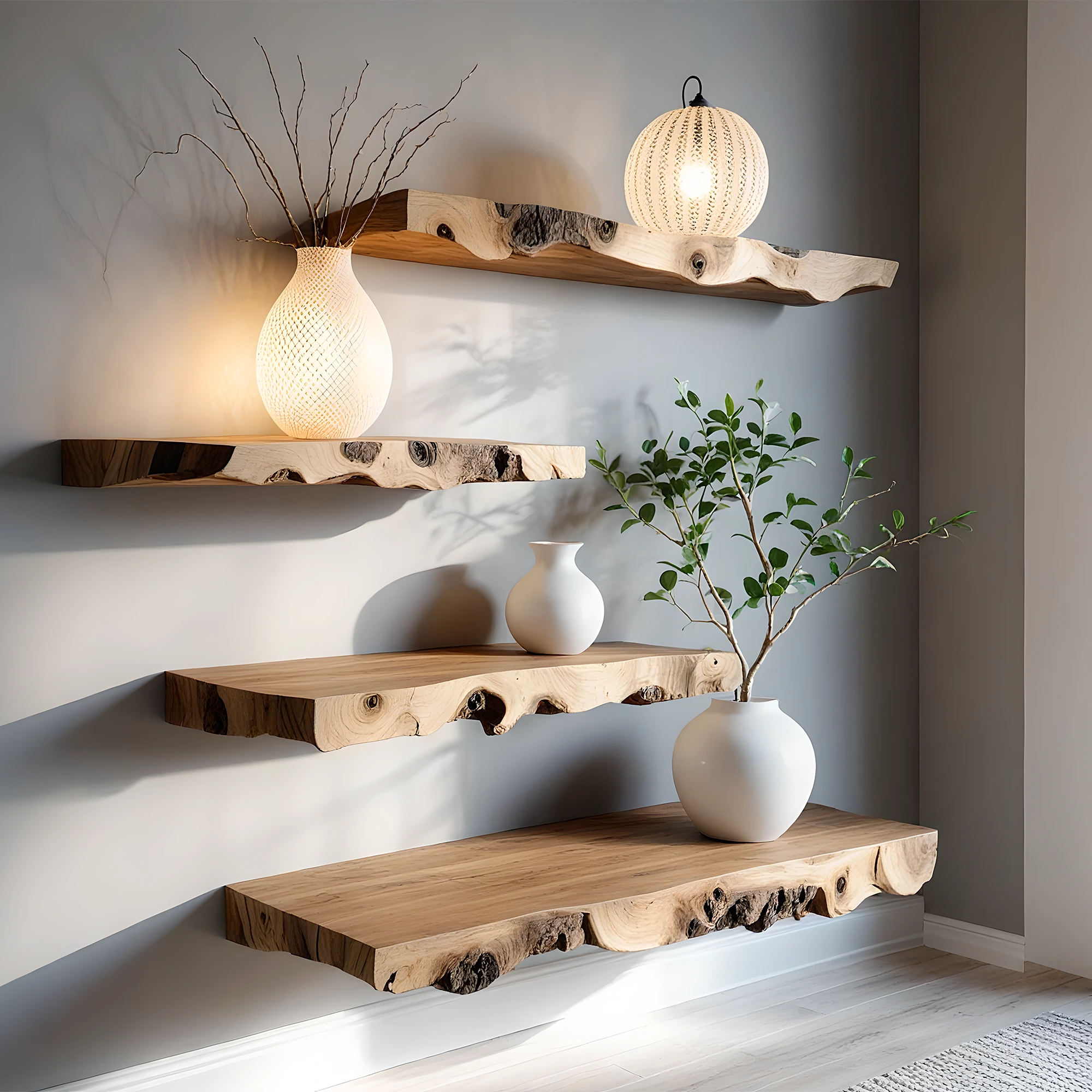 bathroom shelves, living room decorative shelves, floating shelves 