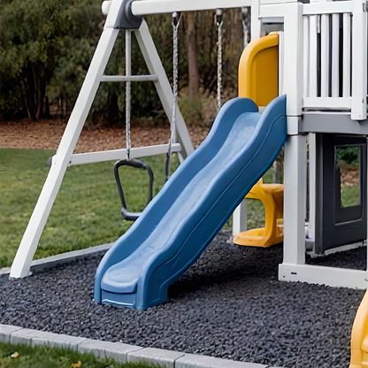 Large Outdoor Swing Set for Kids – Safe Backyard Playground with Slides & Playhouse