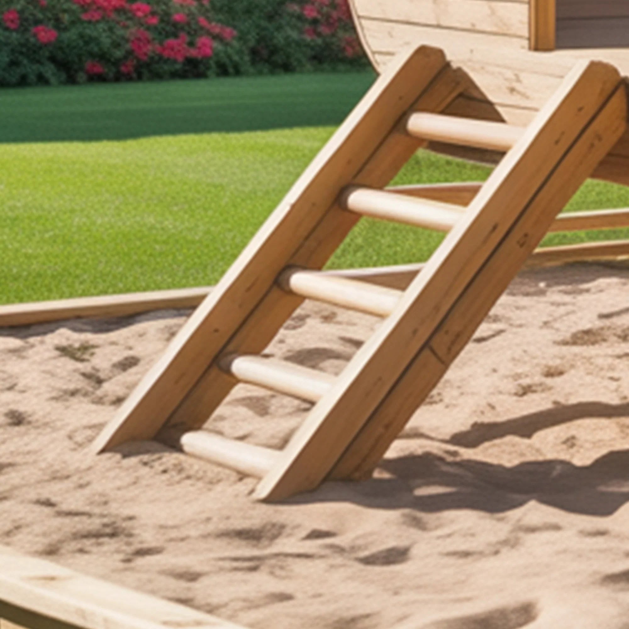 Wooden Helicopter Playhouse – 14ft | Outdoor Playground for Kids
