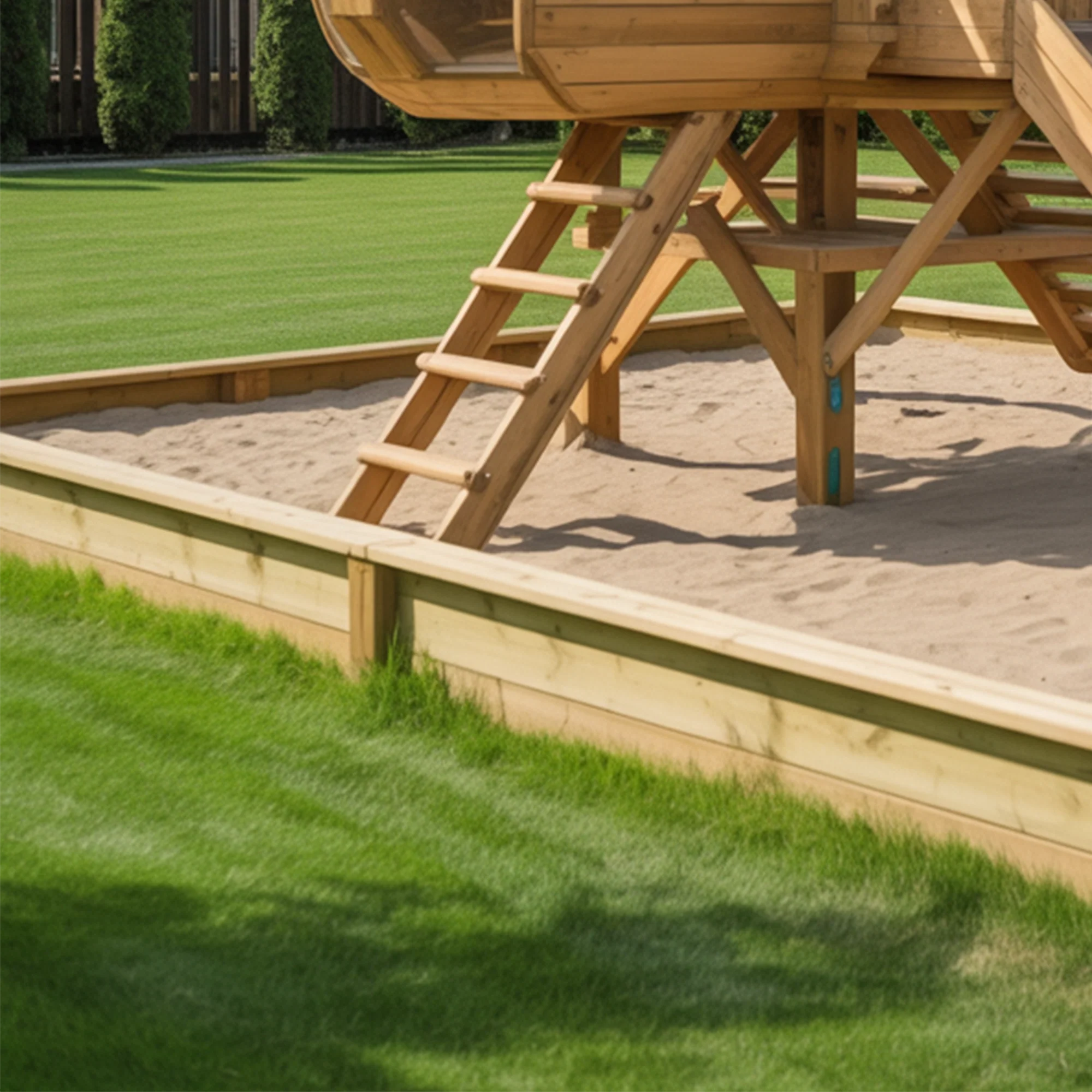 XL Wooden Helicopter Playhouse – 19.7ft | Backyard Outdoor Playground