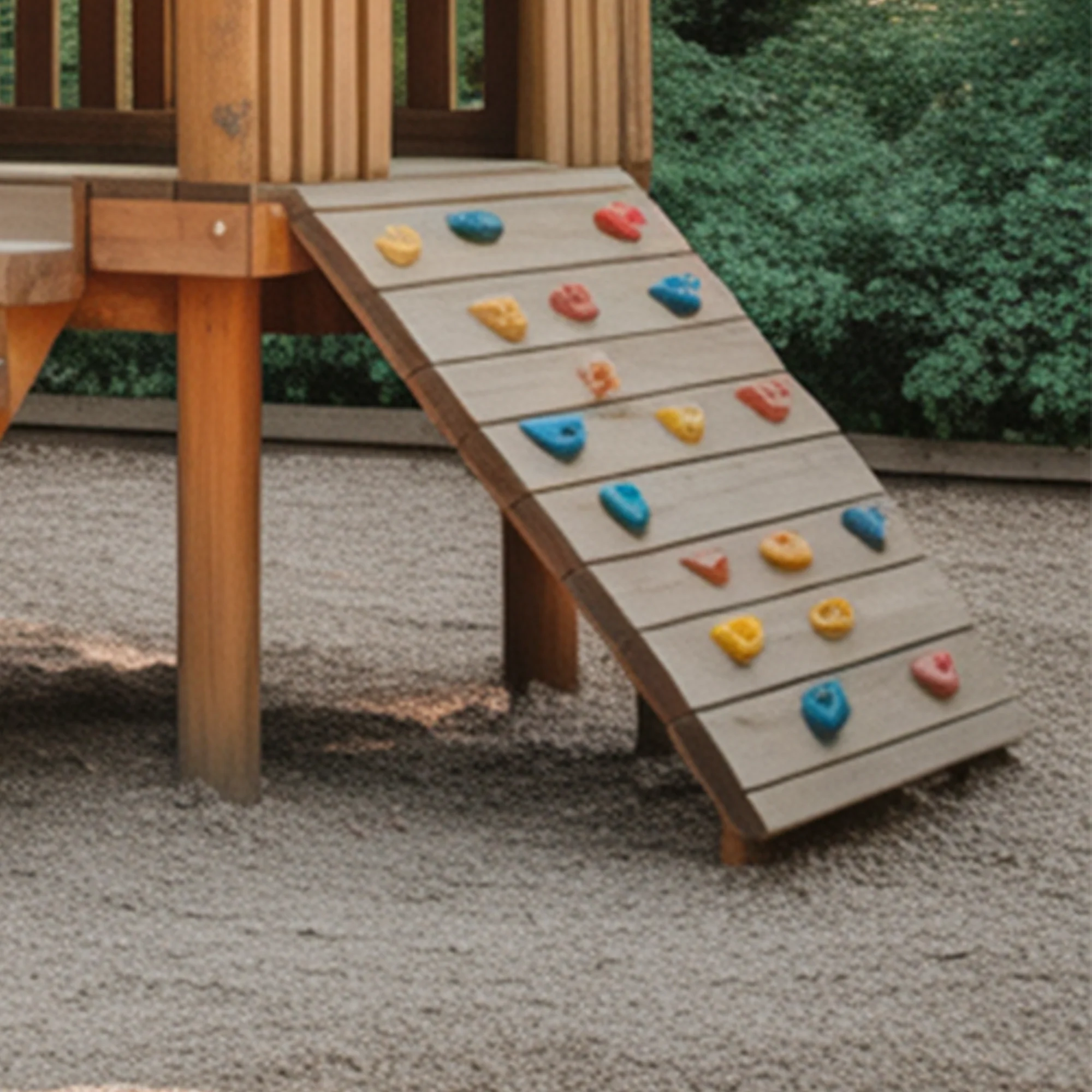 Deluxe Wooden Outdoor Playset with Twin Towers, Spiral Tube Slide, Rock Wall & Clubhouse – 9ft Height x 20ft Length x 10ft Width