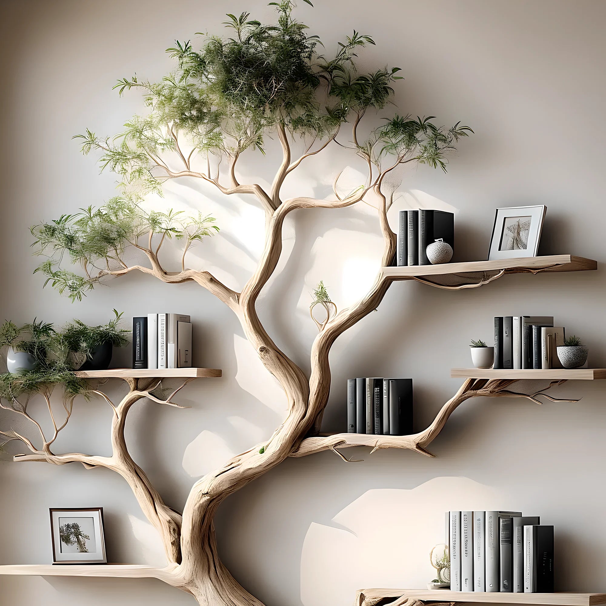 Custom tree bookshelf, office bookshelf 