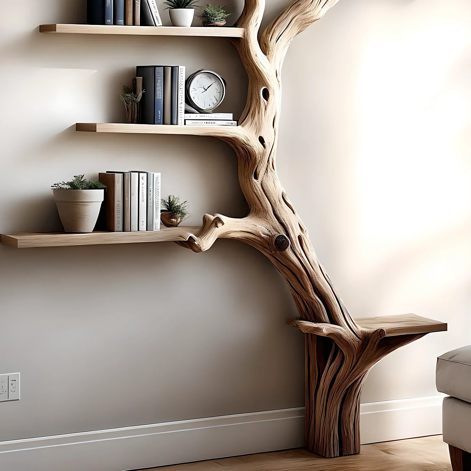 Children's bookcases, wall-mounted decorative bookcases 