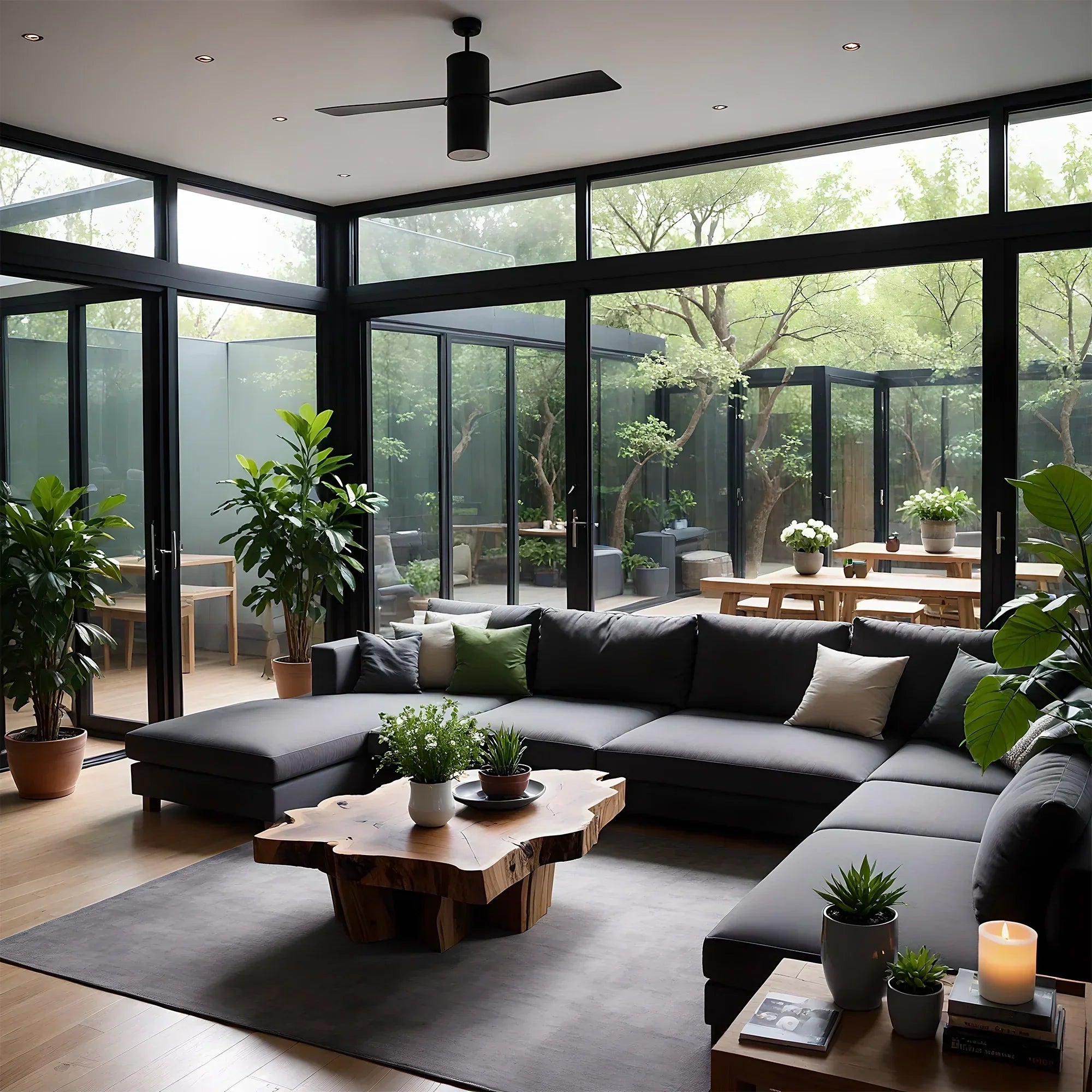 Modern coffee table living edge solid coffee table farmhouse wood coffee table reclaimed wood table living room wood table home decor table 