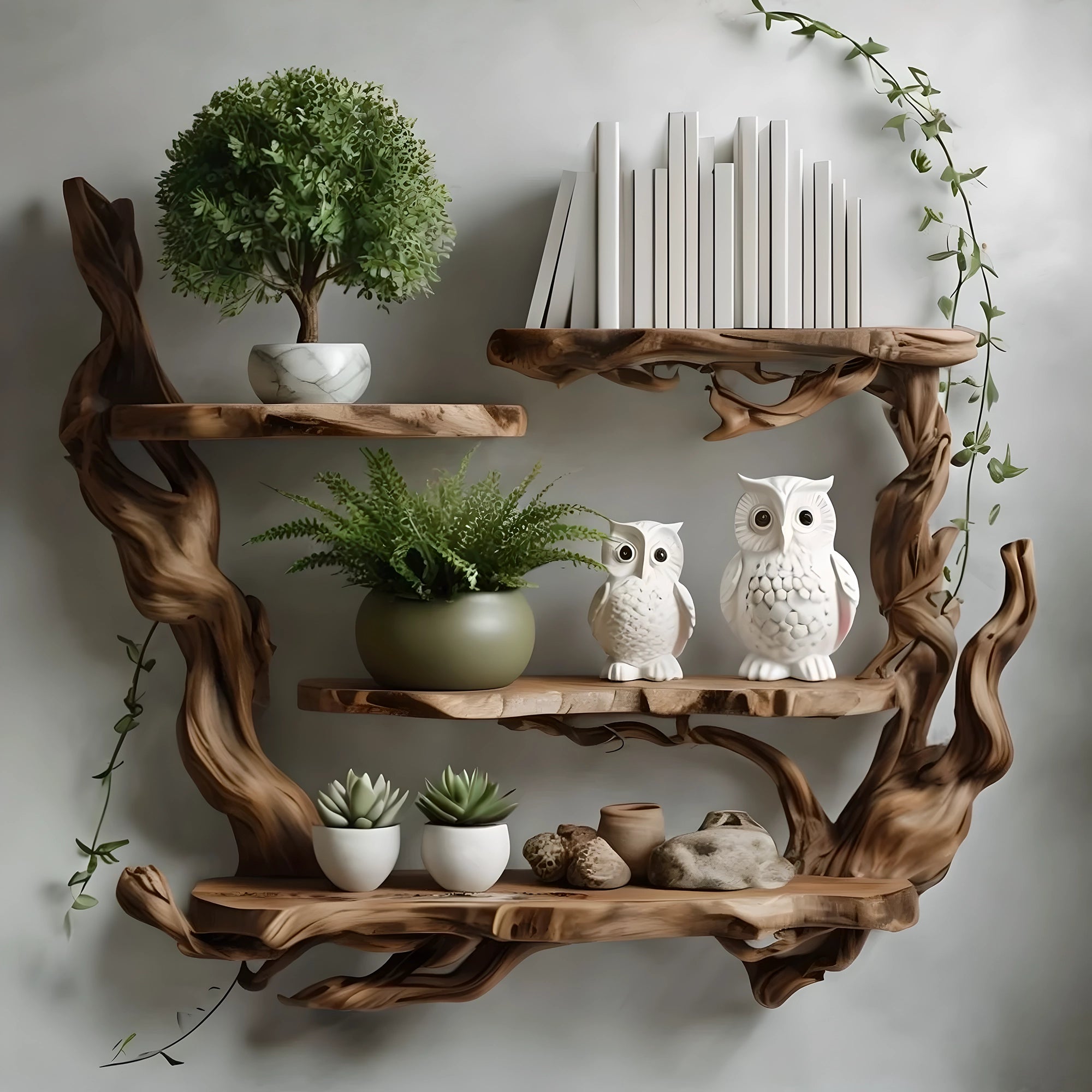 Decorative shelves, souvenir display shelves 