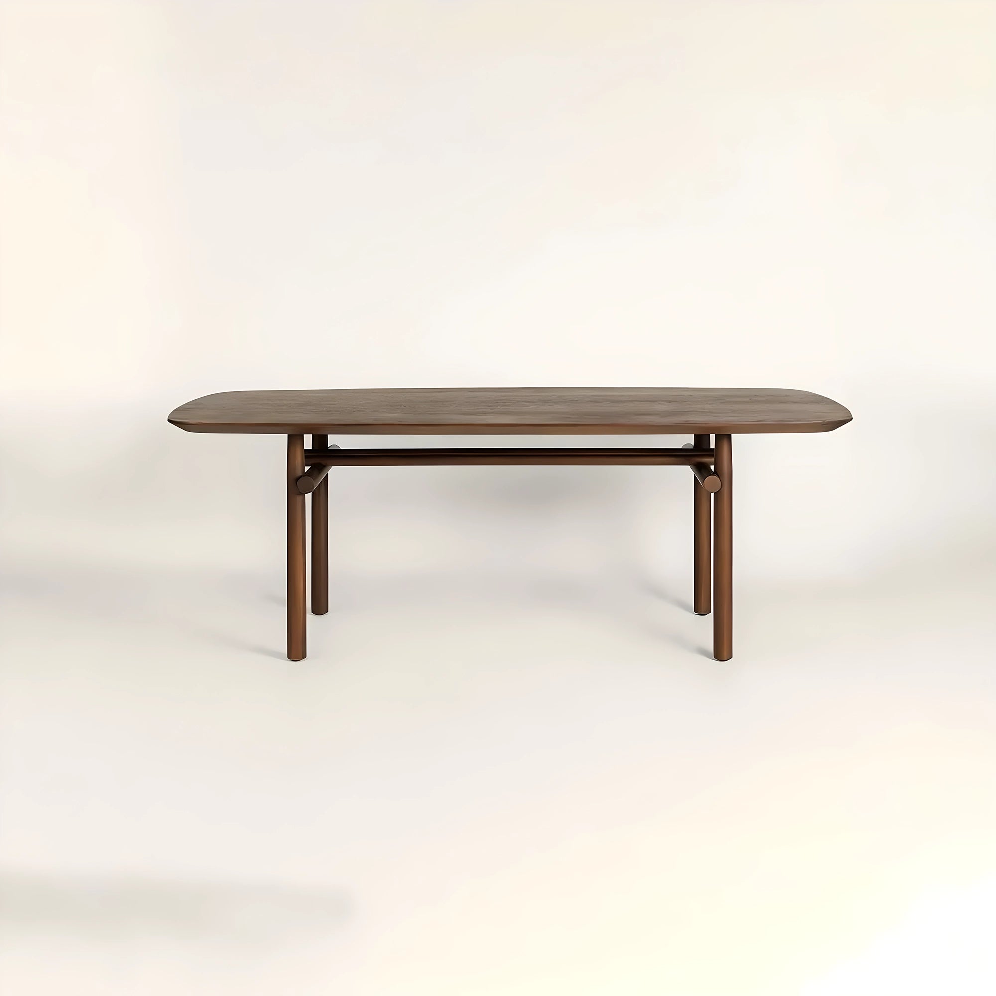 Steekla dining table comfortably seats 6-8 people 