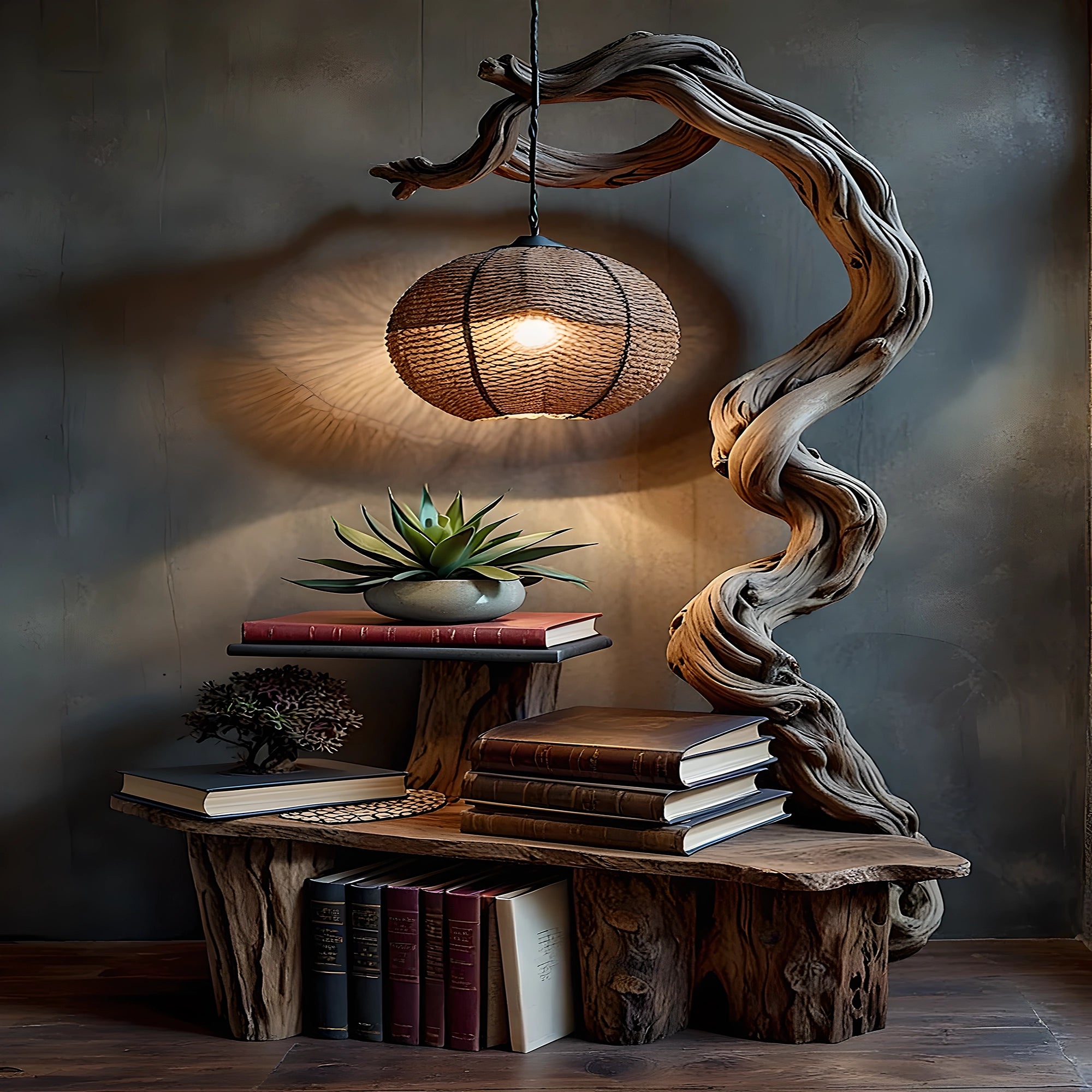 decorative lamps, driftwood night lamps 