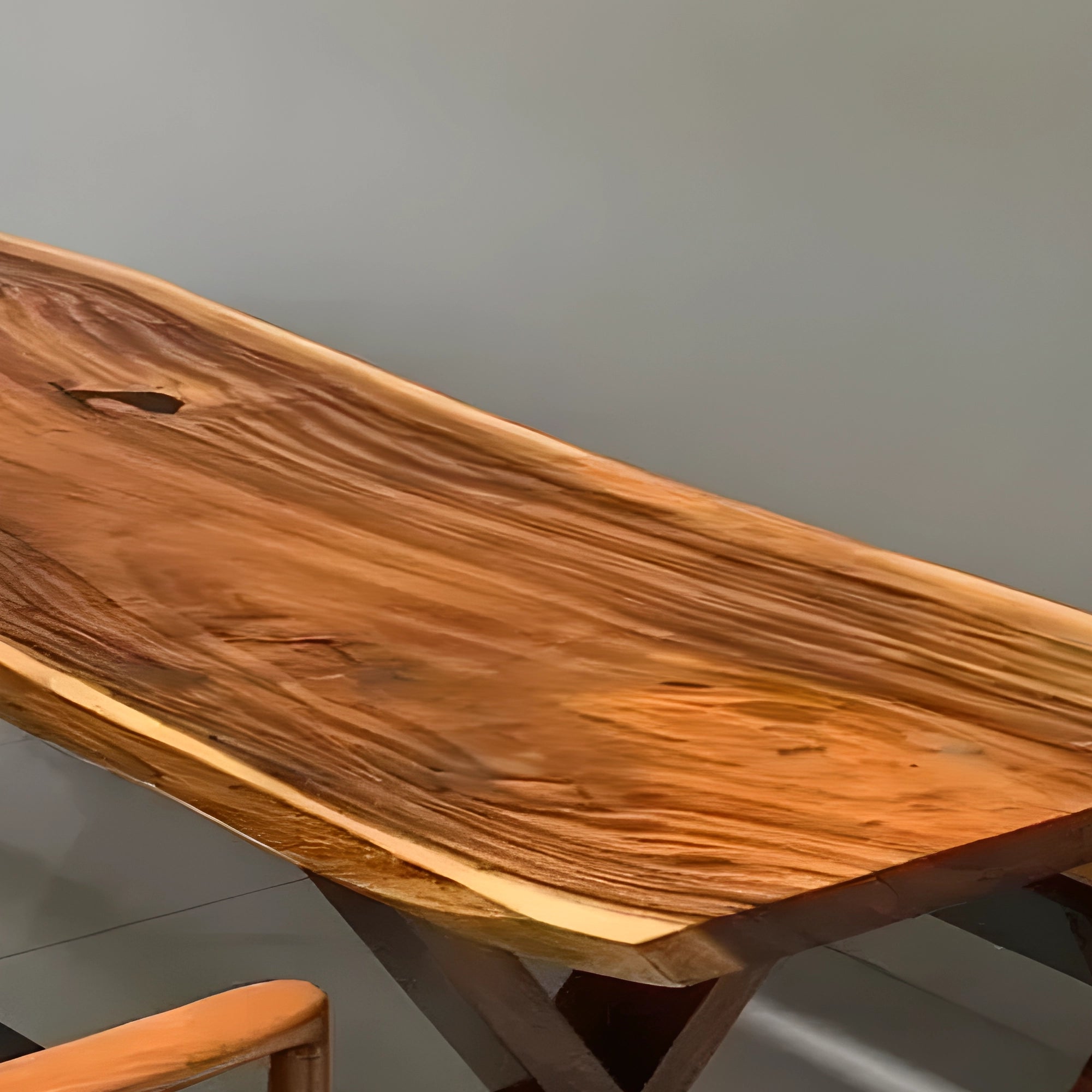 Solid wood dining table, living room tea table 