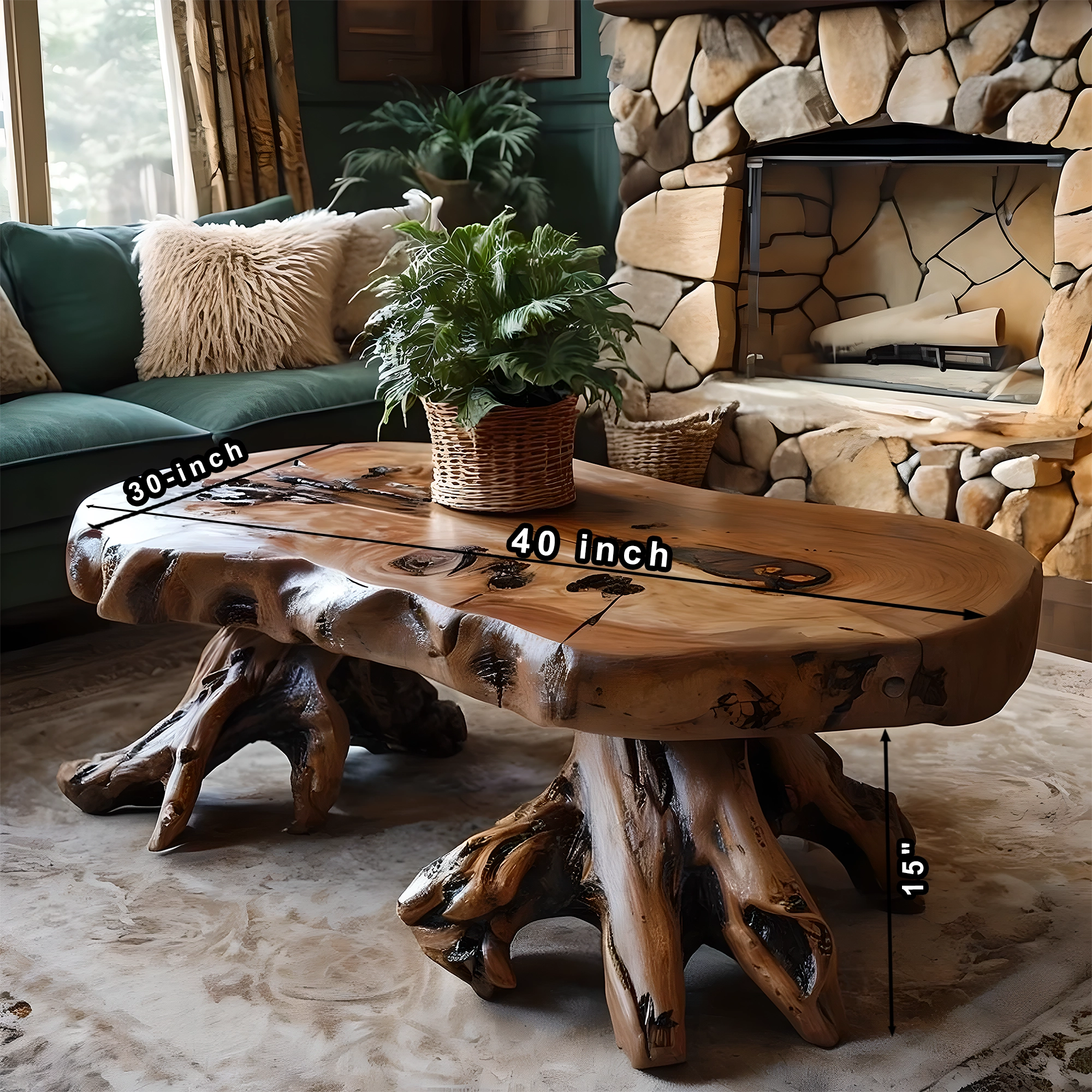 Living room table, recycled wood, handmade coffee table, living room decorative table 