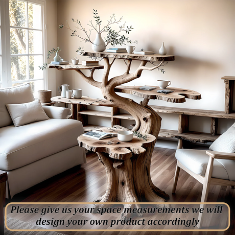 100% handmade wooden tea table 