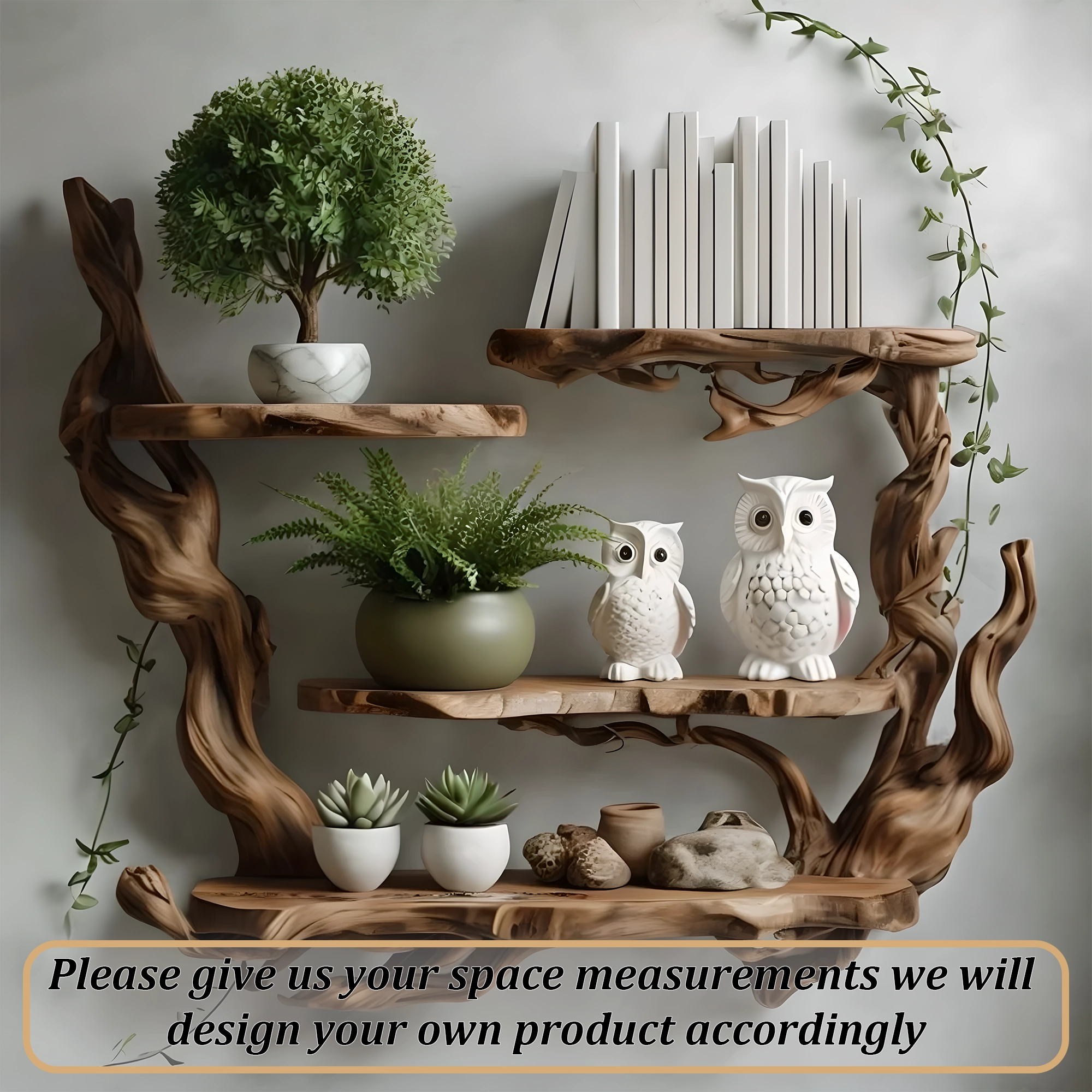 Decorative shelves, souvenir display shelves 